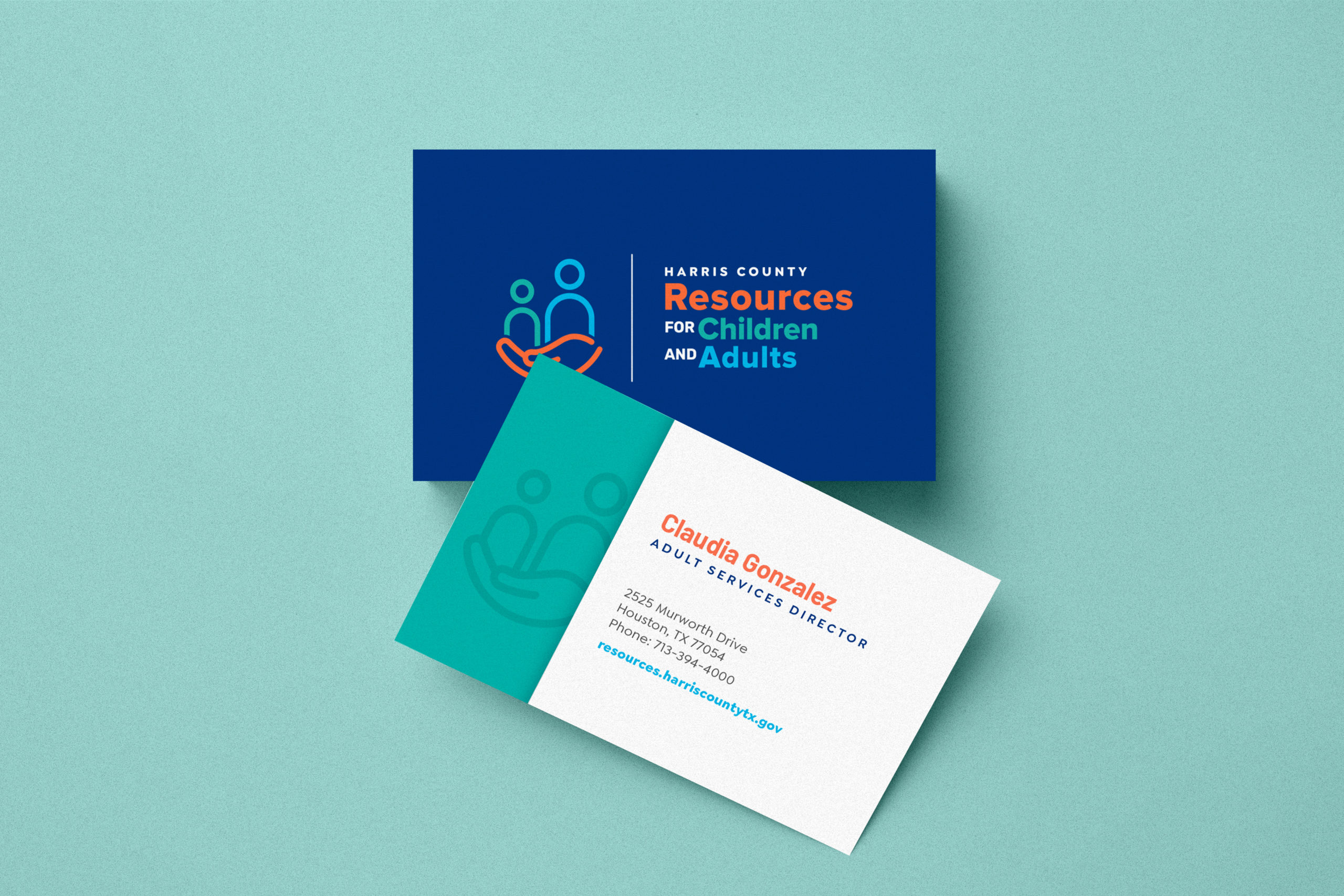 HCRCA applications business cards