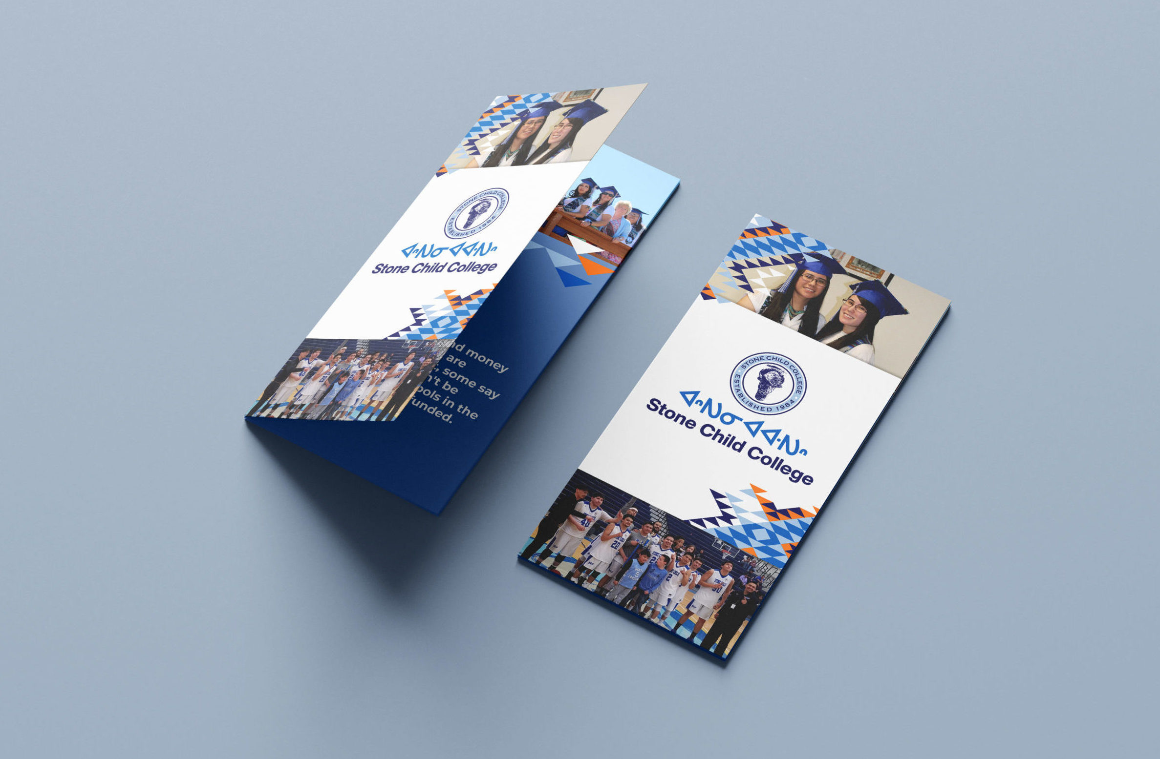 Free 6xDL Leaflet Mockup StoneChild