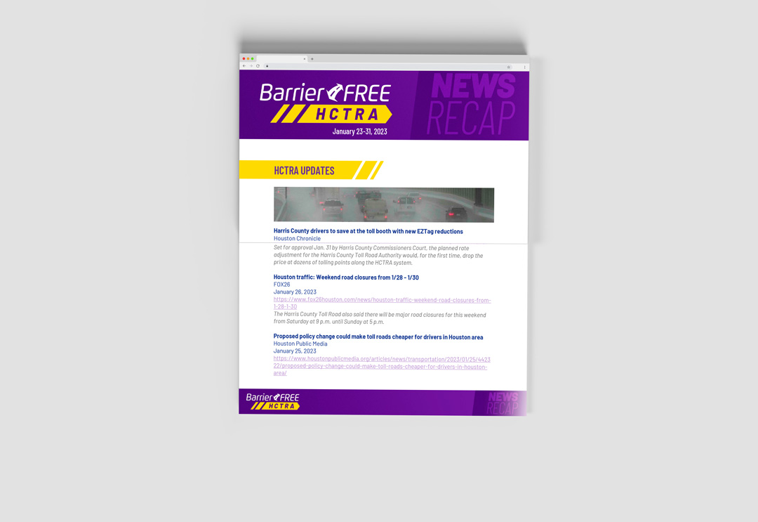 HCTRA-Newsletter