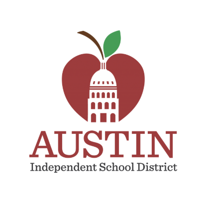 austin isd The AISD logo features the word 'Austin' in red uppercase letters, followed by the words 'Independent School Disctrict' in gray letters. The logo represents the Austin Independent School District, and is used in various applications and promotional materials of the district.